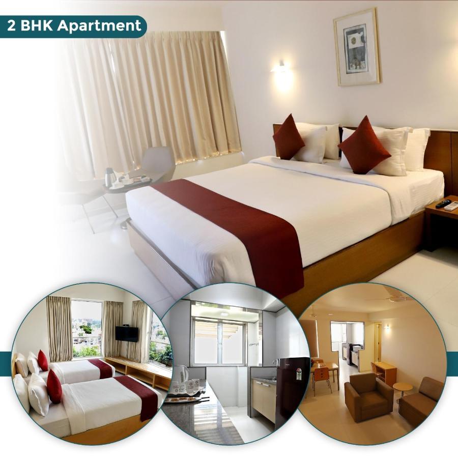 Patria Suites Rajkot Exterior foto